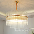 Luxury Crystal Chandelier Modern Glass Hanging Lamp